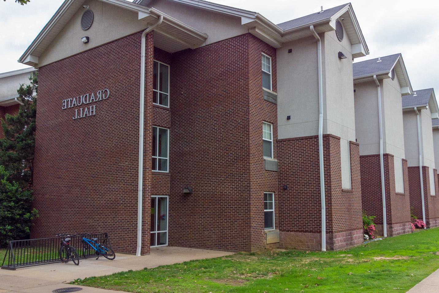 This is a photo of Graduate Hall, a residence hall at Harding University.